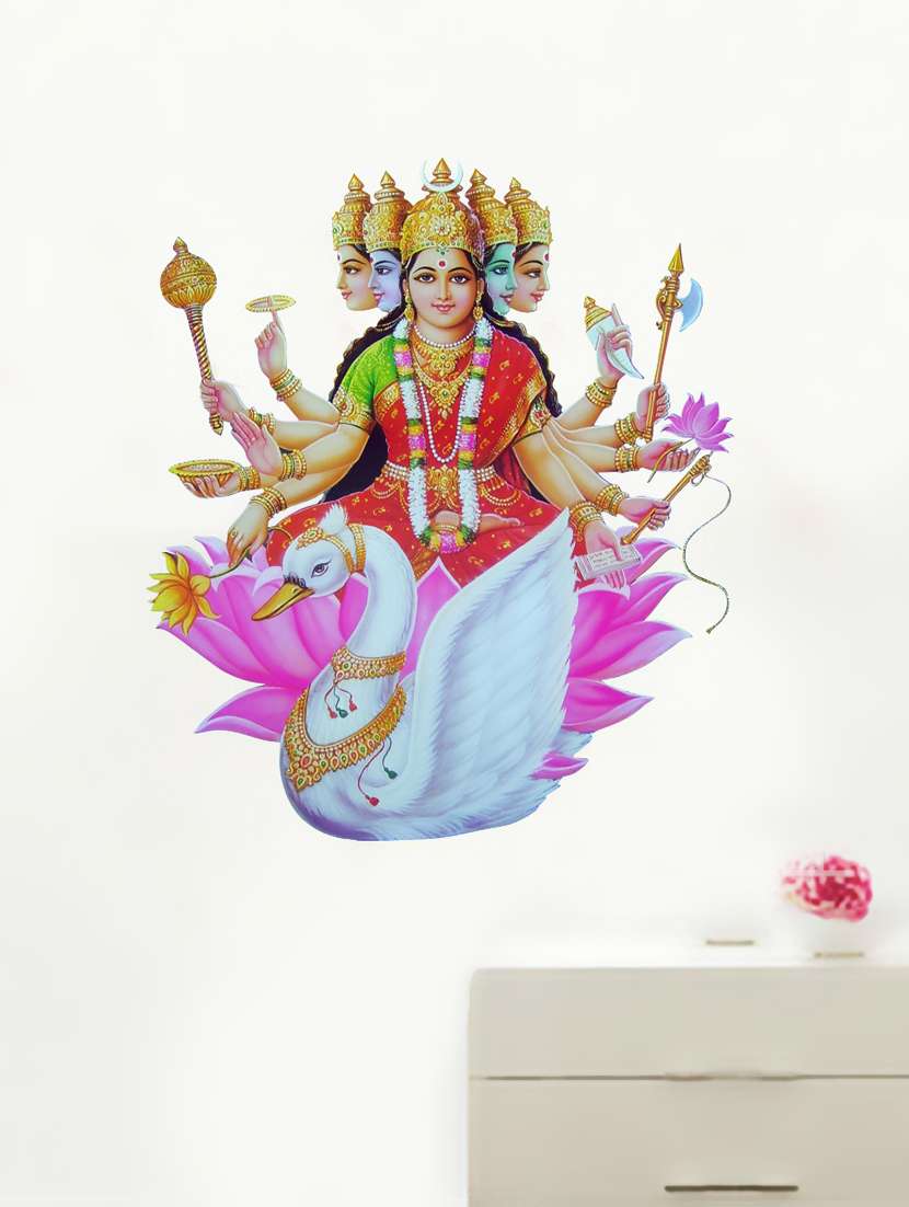   laxmi ji wall sticker for living room  - 16576403 -  Standard Image - 1