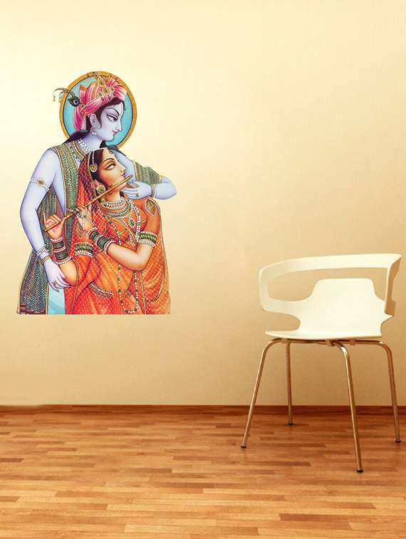 radha krishna wall sticker & decal - 16576412 - Standard Image - 1