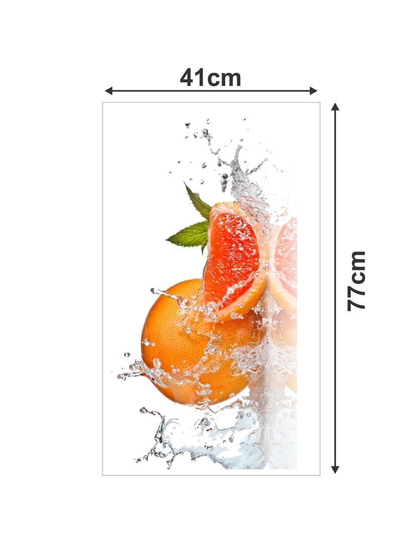  orange with water fridge sticker & wall sticke  - 16576440 -  Standard Image - 1