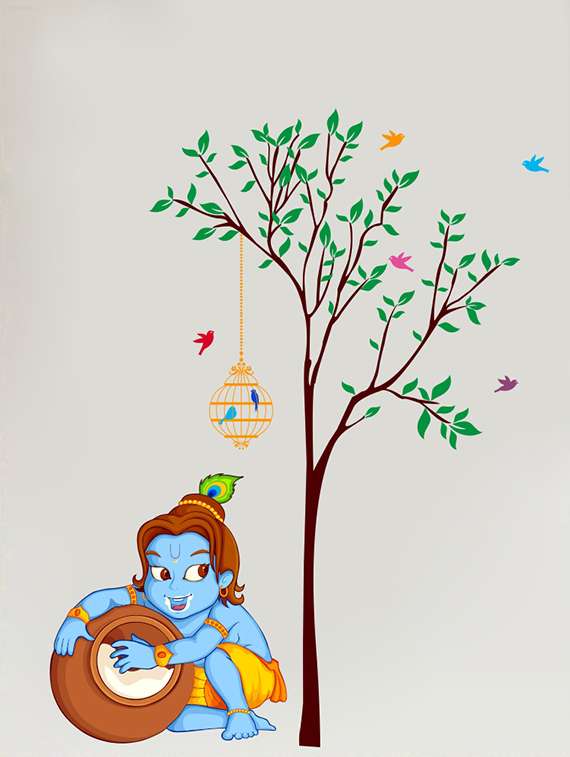   combo wall sticker & decal 