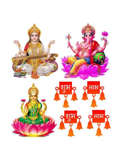  happy diwali combo wall sticker & decal   
