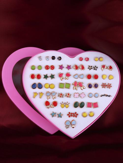 multi colored metal combo's. earring - 16580636 - Standard Image - 0