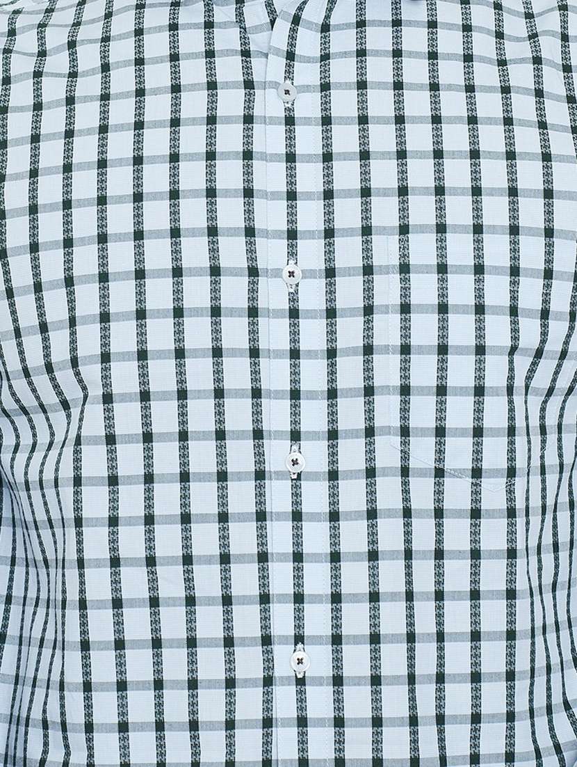 green checkered formal shirt - 16584817 - Standard Image - 4