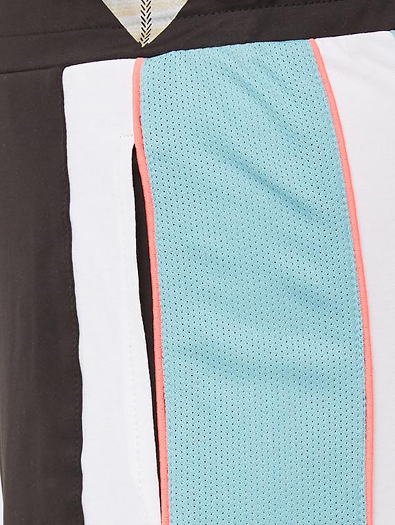 color block wide leg trouser - 16585389 - Standard Image - 4