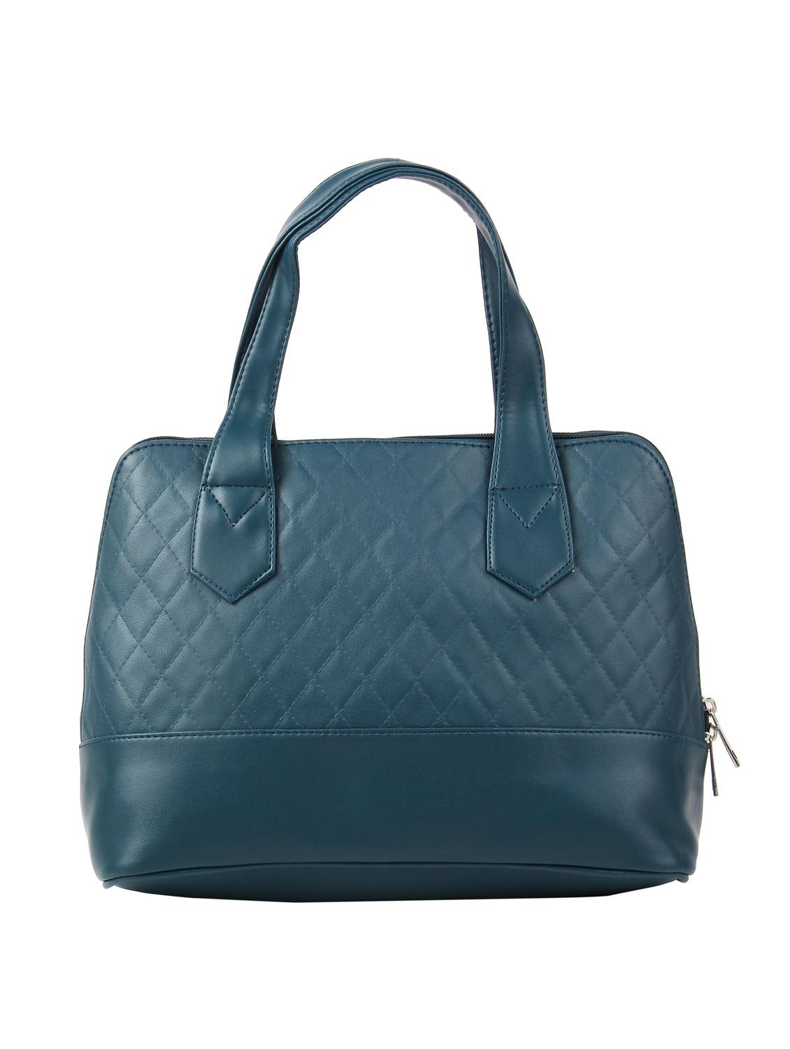 green leatherette (pu) regular handbag - 16585742 -  Standard Image - 1