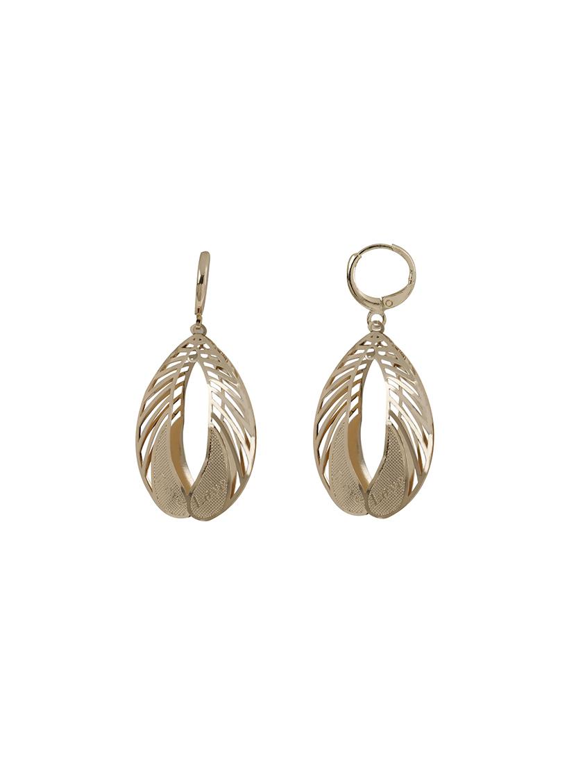 gold metal balli earring - 16585785 - Standard Image - 1