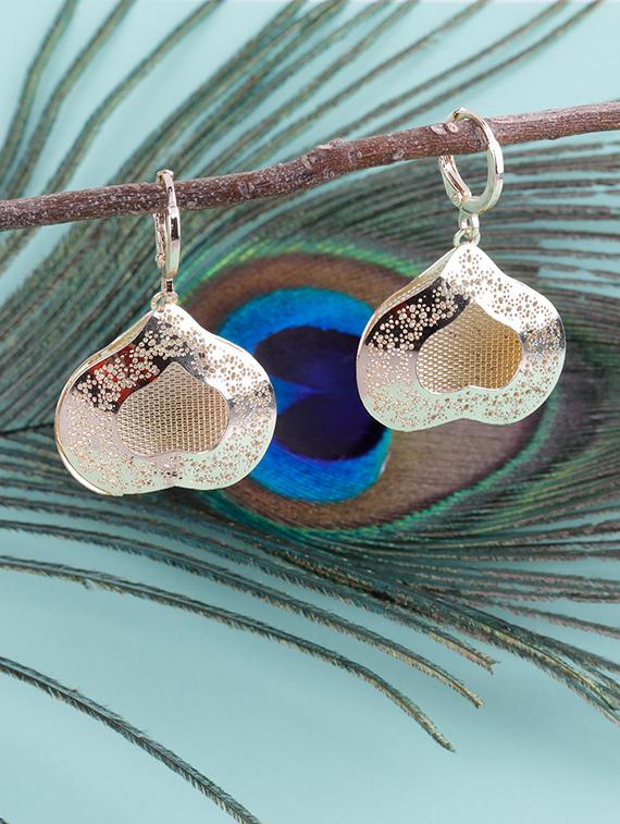 gold metal balli earring - 16585790 - Zoom Image - 0