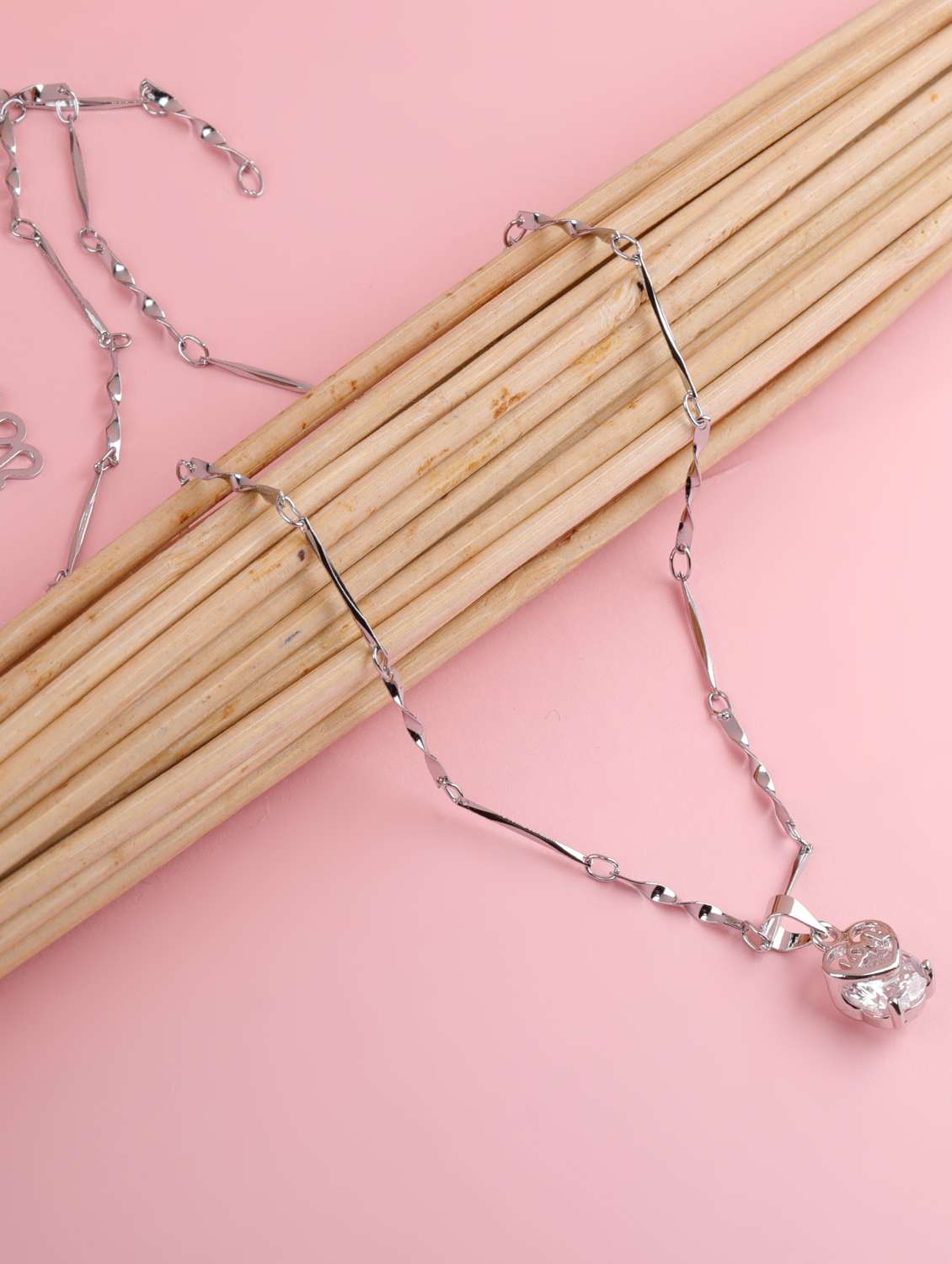 silver plated pendant
