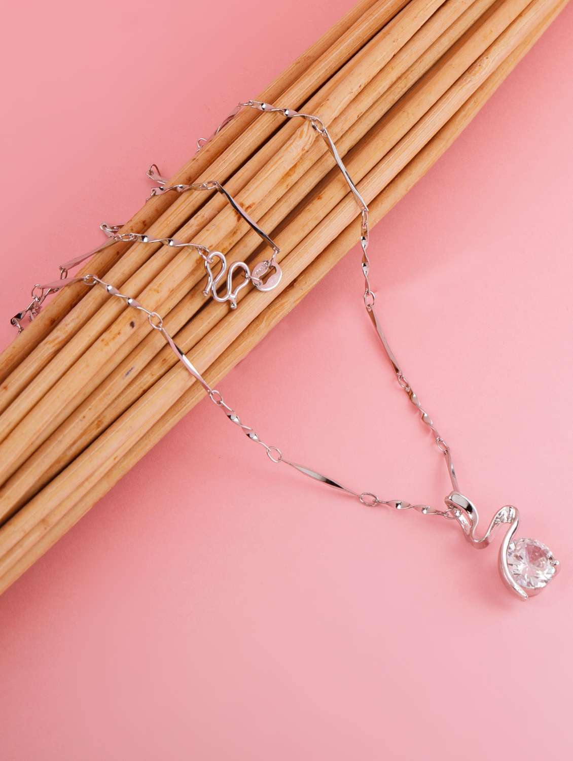 silver plated pendant