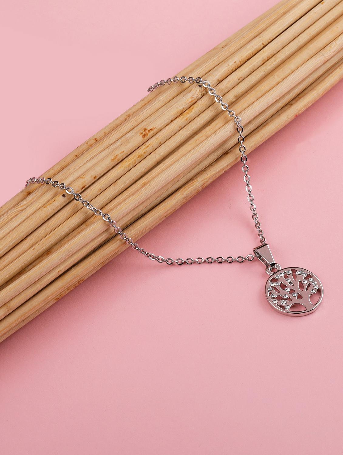 silver metal pendant - 16586044 -  Zoom Image - 0