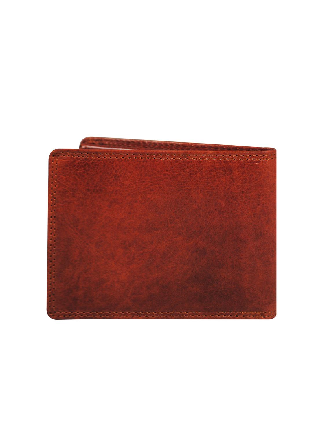 cognac leather wallet - 16587525 - Standard Image - 1