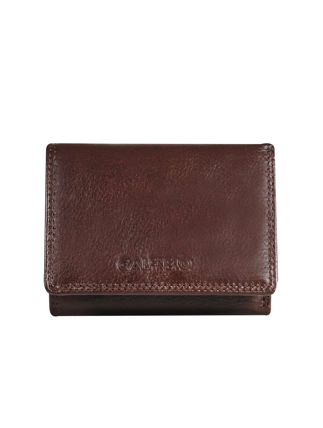 brown leather wallet