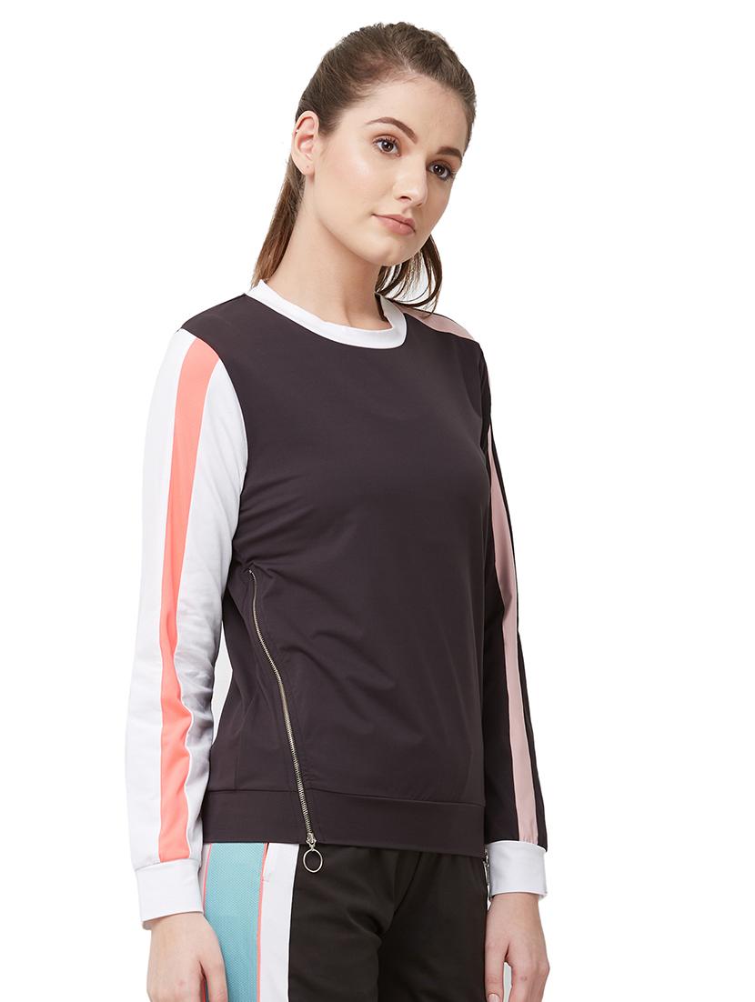 color block sports tee - 16589236 - Standard Image - 1
