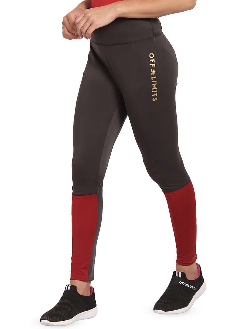color block sports legging - 16591187 -  Standard Image - 1
