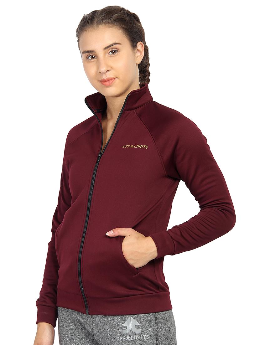 thumb hole sleeved pocket detail jacket - 16591214 - Standard Image - 1