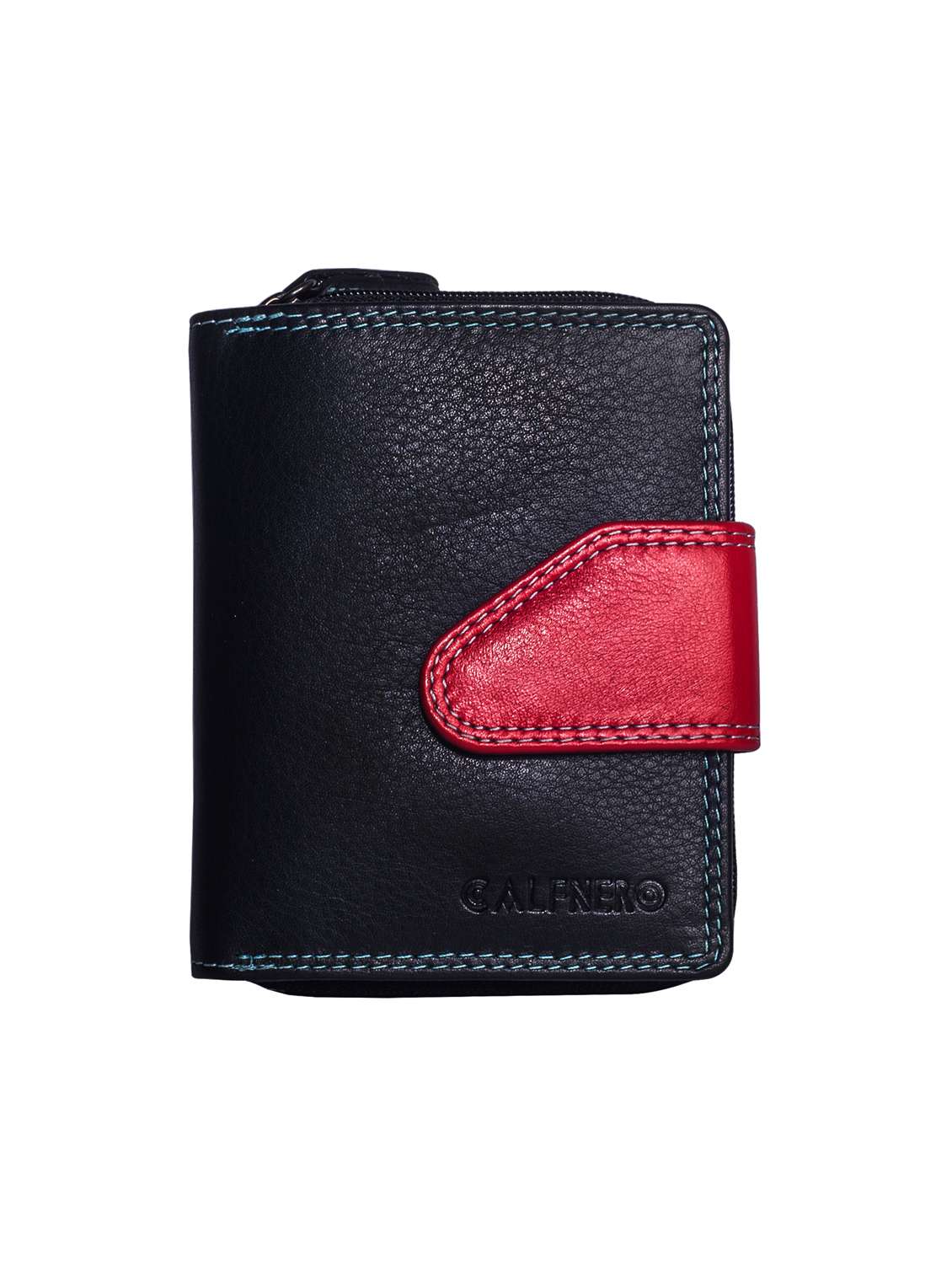 black leather wallet
