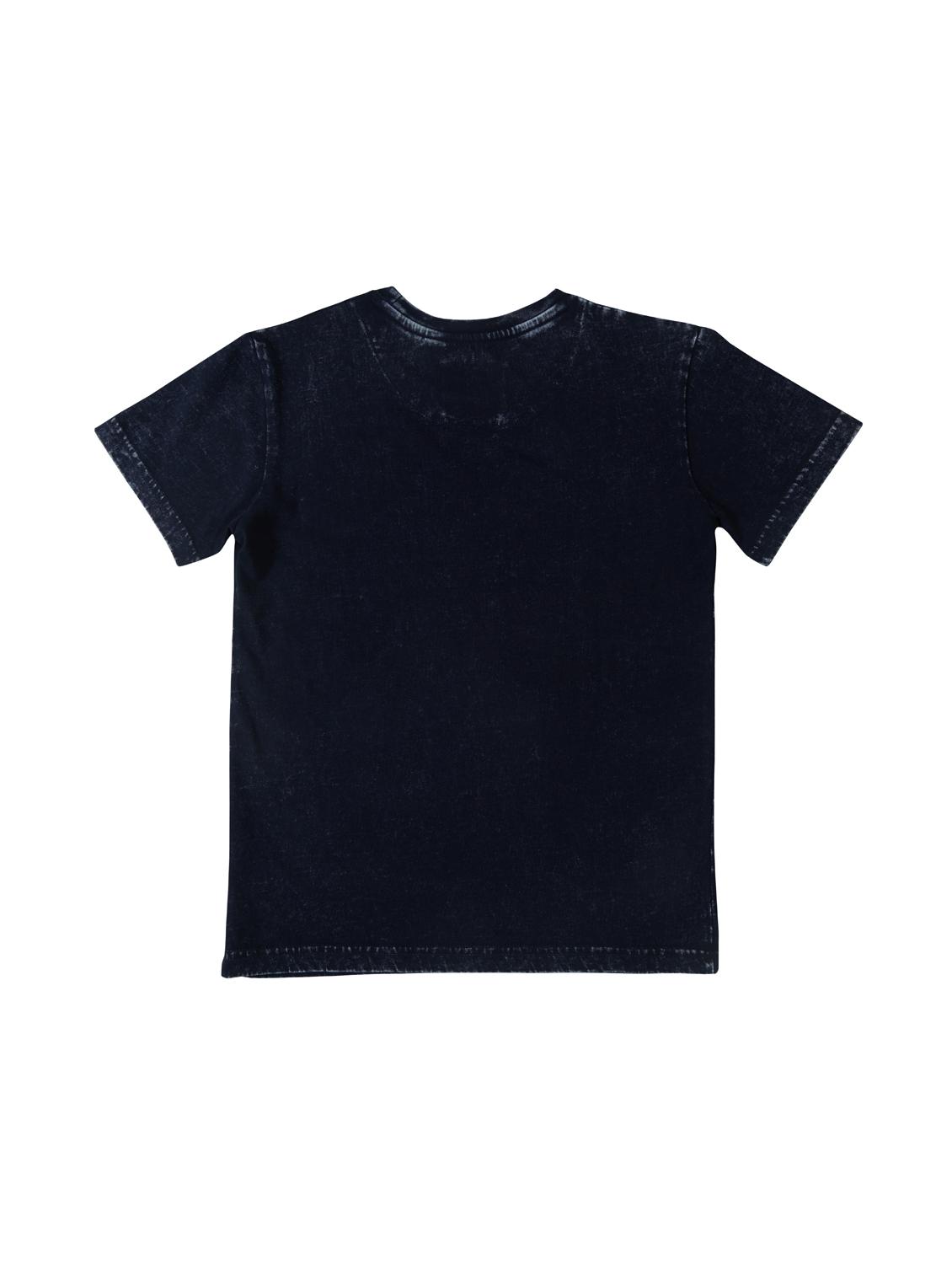 round neck striped print t-shirt - 16593528 - Standard Image - 1