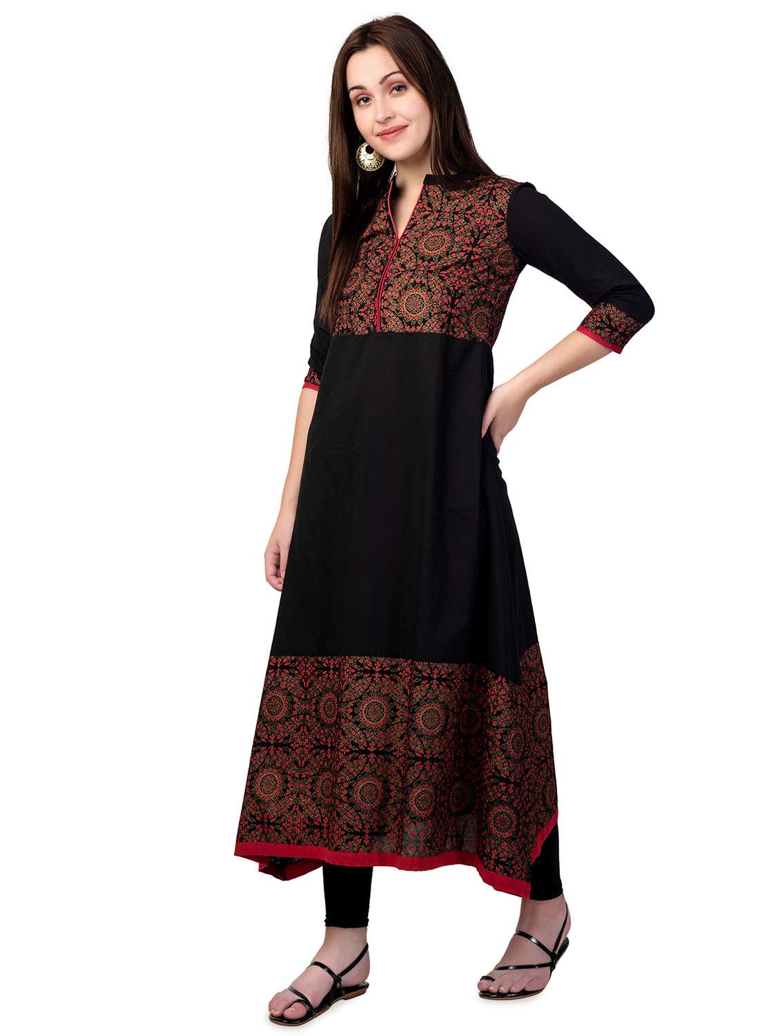 women's a-line kurta - 16595177 -  Standard Image - 1