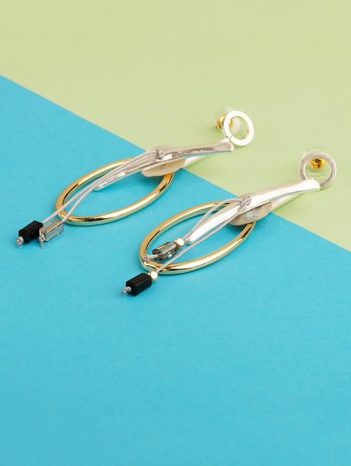 blue metal drop earring - 16597043 -  Standard Image - 0