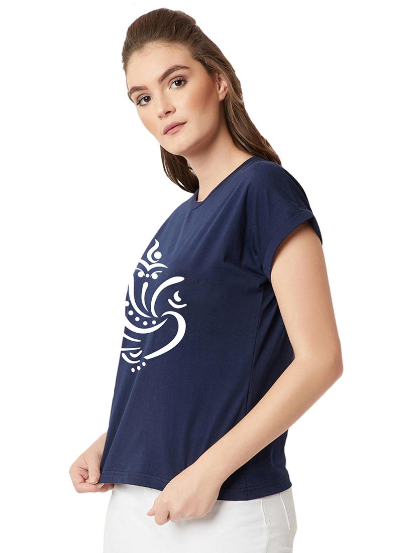round neck graphic tee - 16597117 - Standard Image - 1