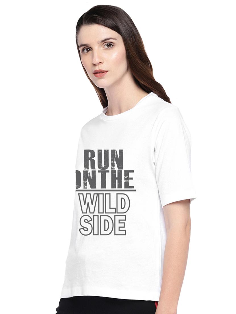 round neck quirky tee - 16597153 - Standard Image - 1