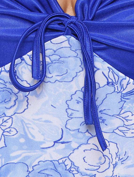 halter neck floral babydoll - 16600851 -  Standard Image - 4