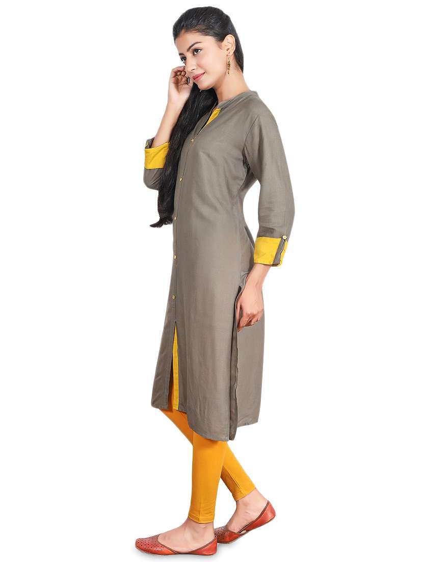 women's straight kurta - 16605647 -  Standard Image - 1