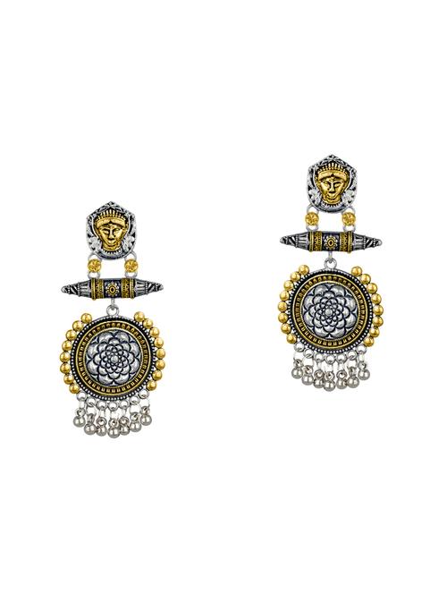 black metal drop earring - 16605811 -  Standard Image - 0