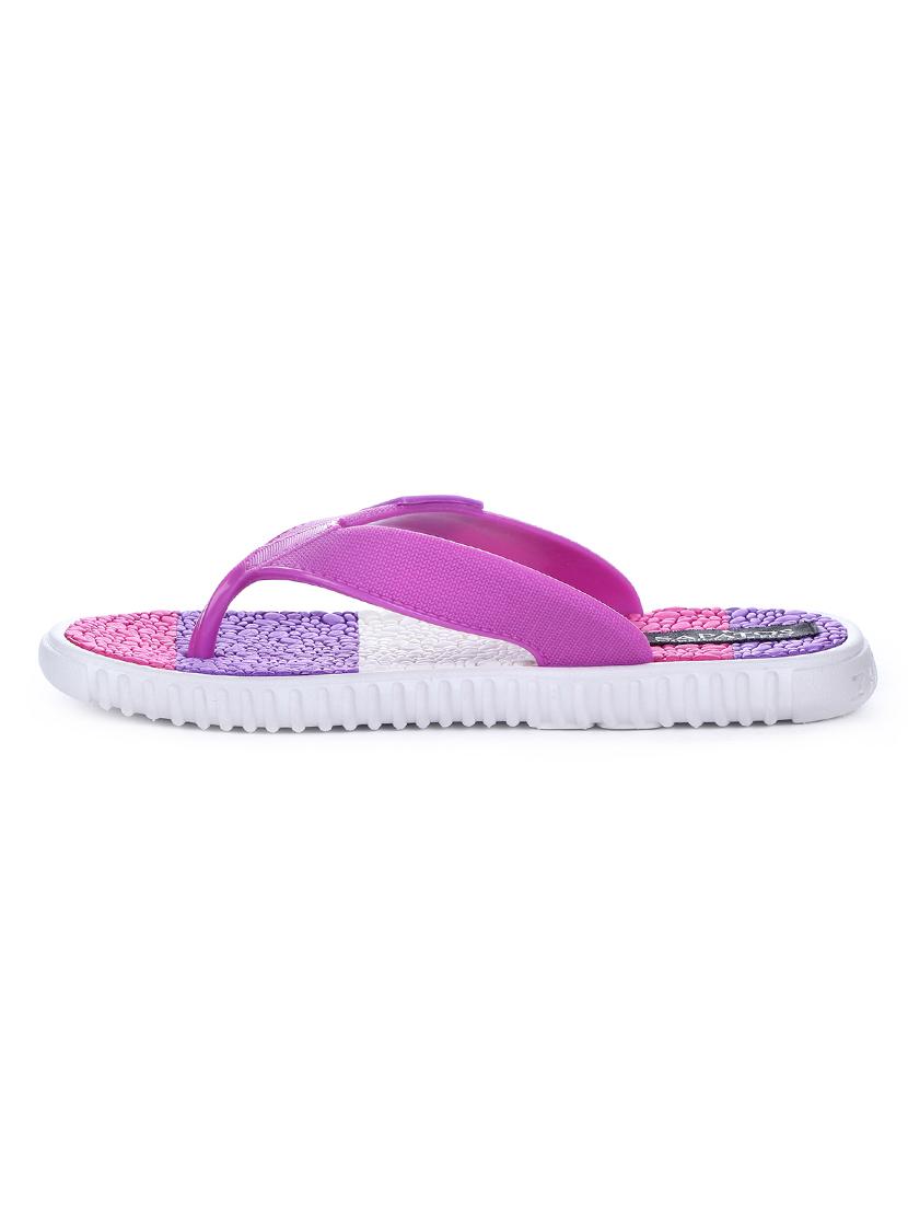 pink toe seprator flip flops - 16610534 - Standard Image - 1