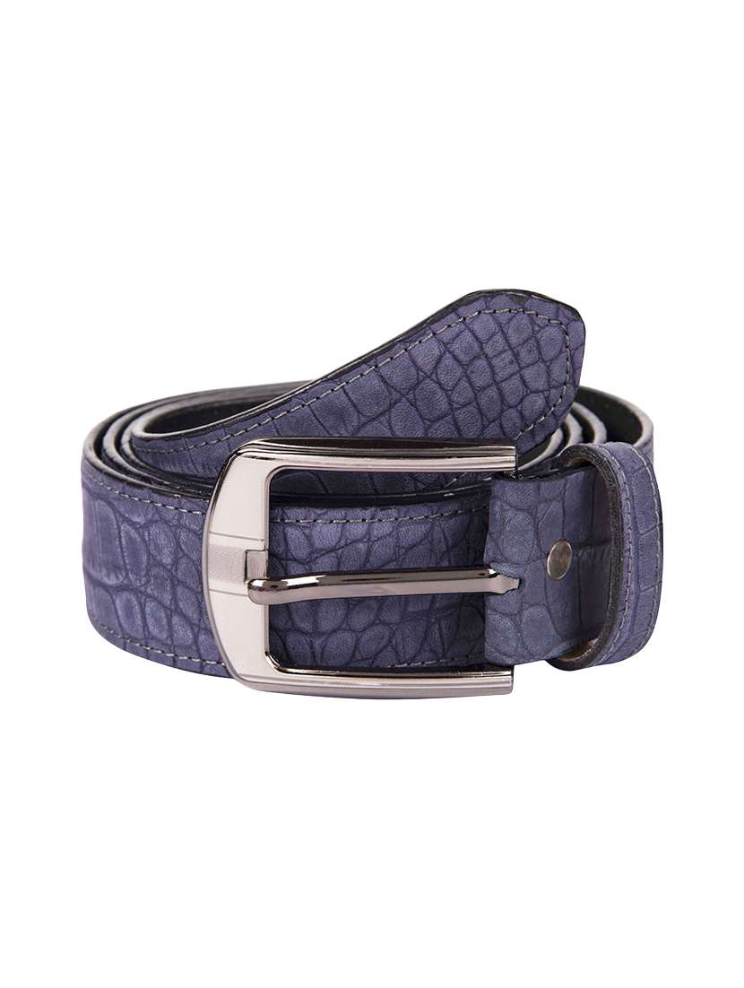 purple  leather belt