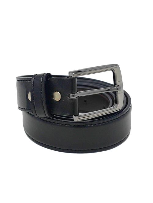 black leatherette belt - 16619887 - Standard Image - 0