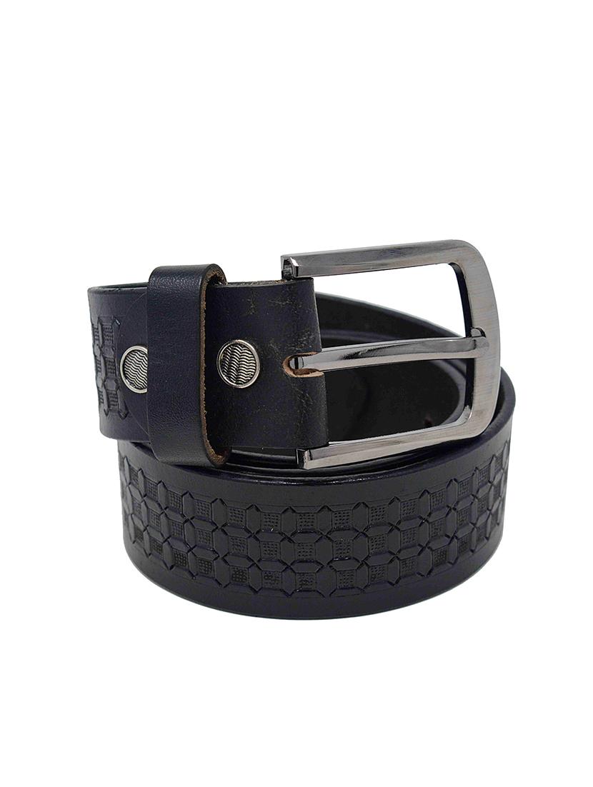 black leather belt - 16619889 -  Zoom Image - 0