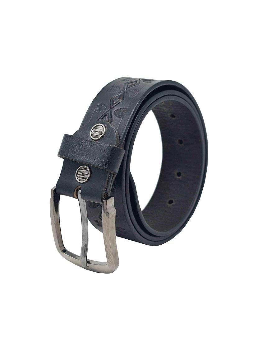 black leather belt - 16619890 -  Standard Image - 1
