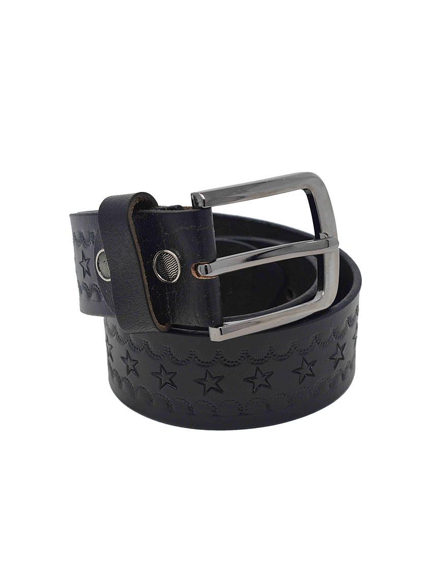 black leather belt - 16619892 - Zoom Image - 0