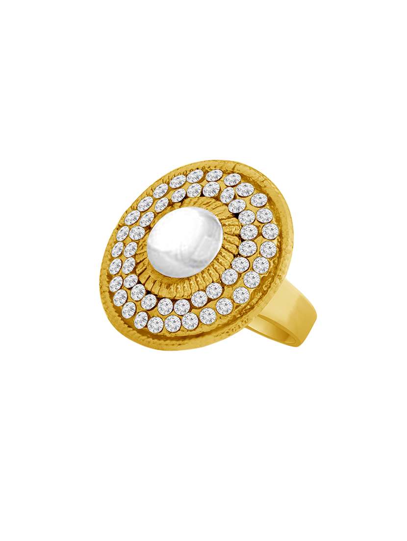 gold metal finger  ring