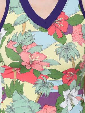 racer back floral tankini - 16641840 - Standard Image - 4