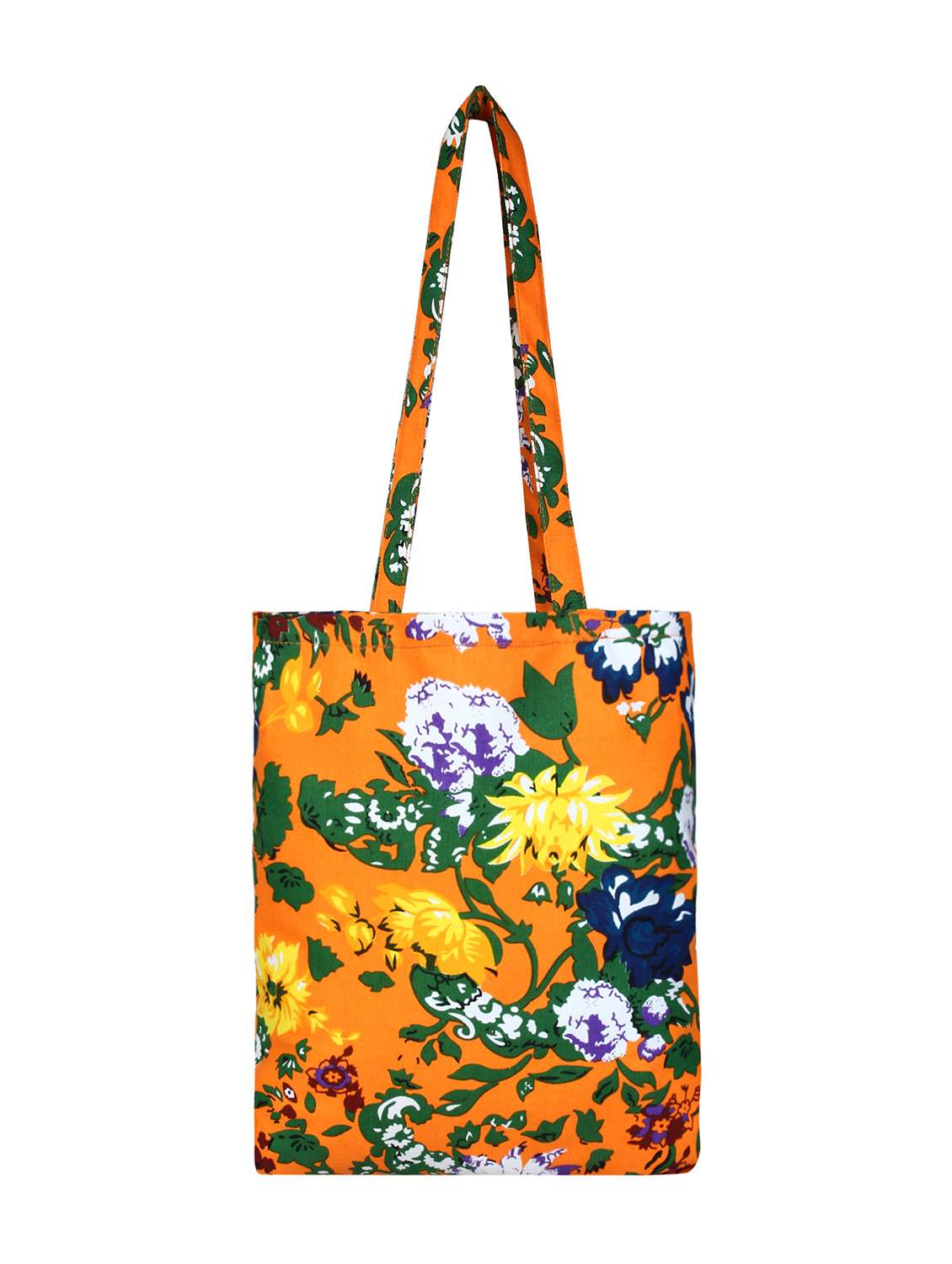 orange canvas printed shopping bag - 16644290 -  Standard Image - 1