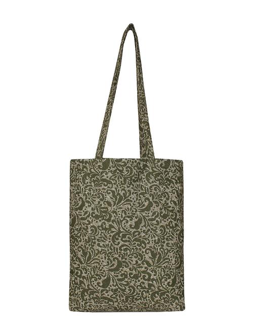 green canvas printed shopping bag - 16644298 -  Standard Image - 0