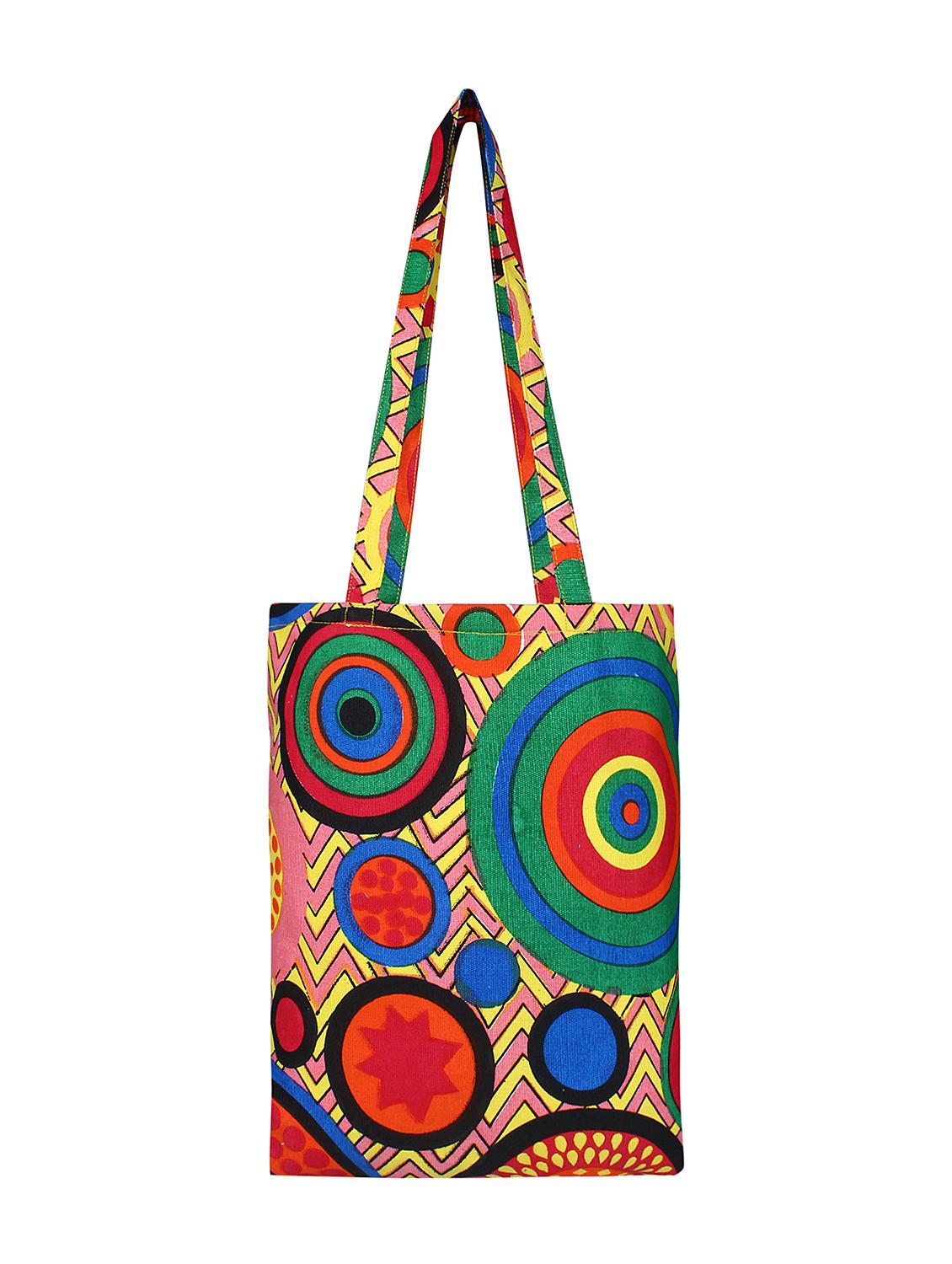 pink canvas printed shopping bag - 16644300 -  Standard Image - 1