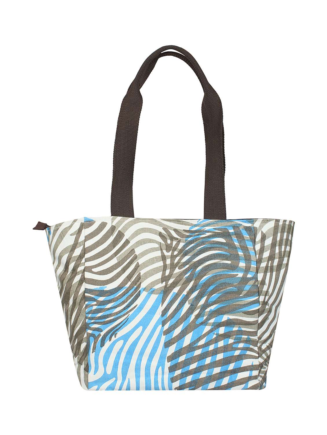 white canvas printed shopping bag - 16644307 -  Standard Image - 1