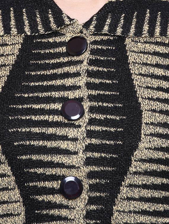 long sleeved woolen cardigan - 16645909 - Standard Image - 4