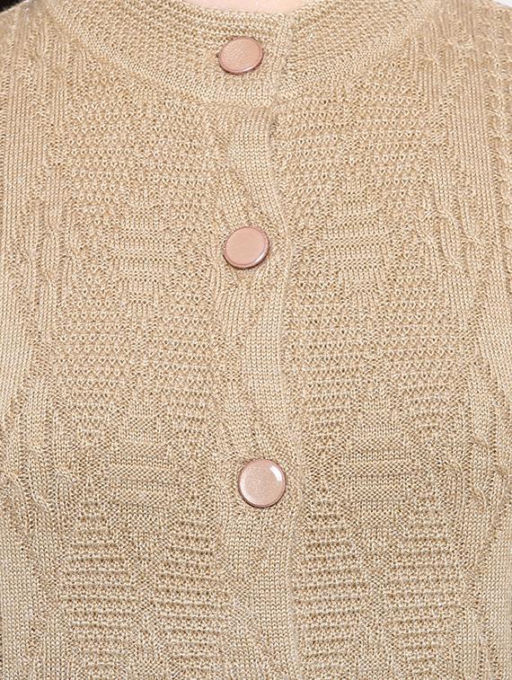 long sleeved woolen cardigan - 16645917 - Standard Image - 4