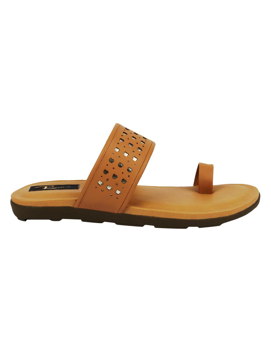 tan one toe sandals - 16649686 - Standard Image - 1