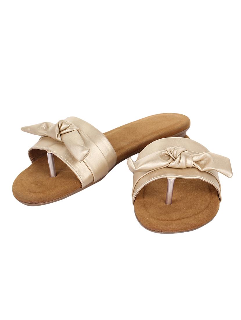 gold toe separator sandals - 16650325 - Standard Image - 1