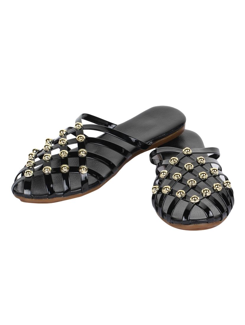 black mules sandals - 16650329 -  Standard Image - 1
