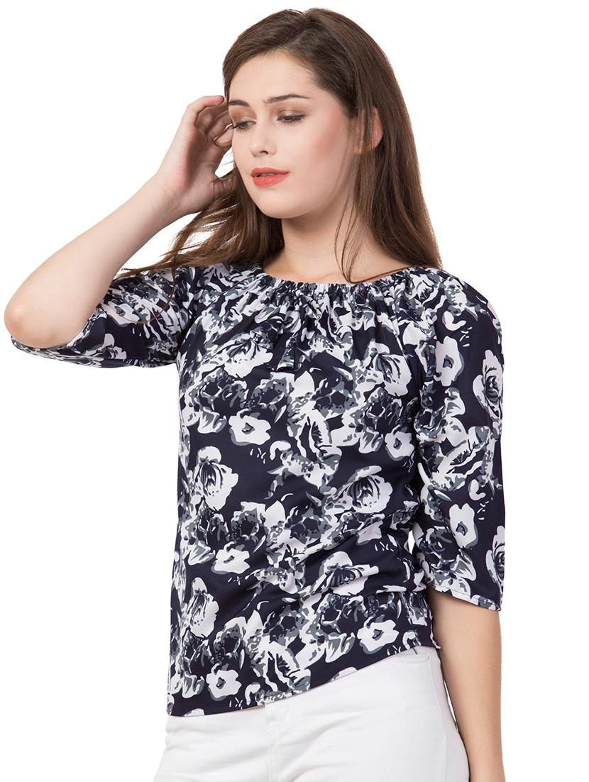 off shoulder quirky top  - 16650956 -  Standard Image - 1