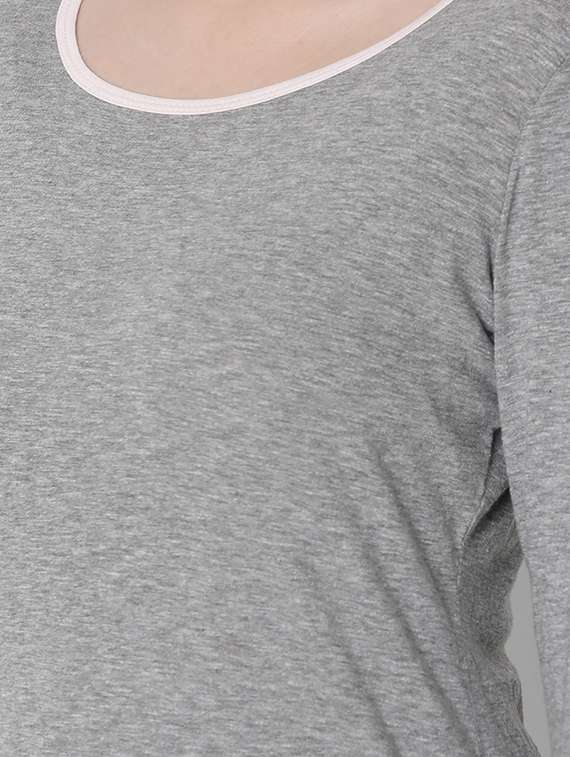 women's plain boat neck t-shirt - 16658026 -  Standard Image - 4