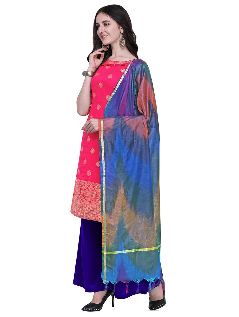 ethnic motif suits unstitched suit - 16665695 -  Standard Image - 1