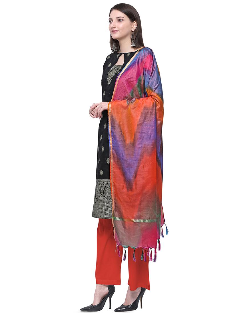 ethnic motif suits unstitched suit - 16665698 -  Standard Image - 1