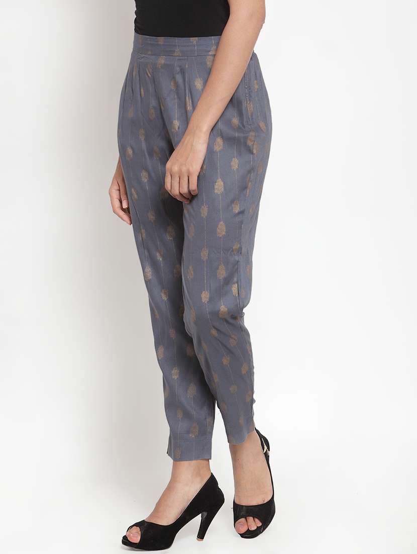 printed tapered pant - 16666602 -  Standard Image - 1